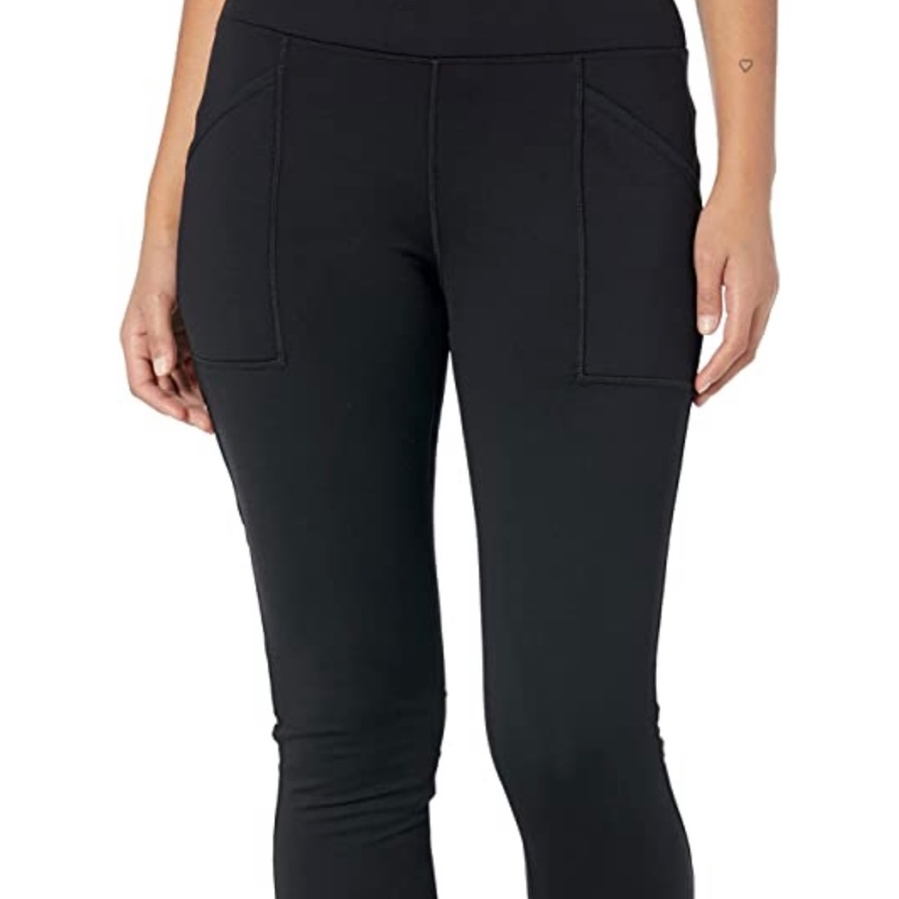 Carhartt Black Women’s Leggings with Front Patch Pockets